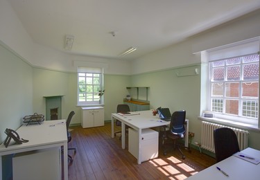 Private workspace in The Officers' Mess, Mantle Space Ltd (Duxford)