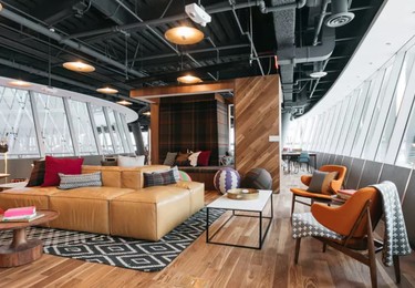 A breakout area - The Stage, WeWork in Shoreditch