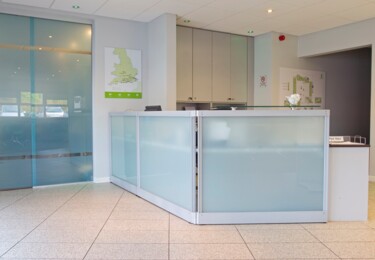 Reception in Basepoint Enterprise Centre, Regus, Basingstoke