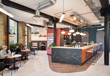 Breakout space for clients - Rivington House, Work.Life Holdings Limited in Old Street