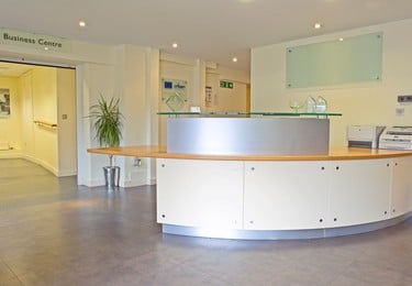 Reception area at The Old Rectory Business Centre, Regus in Northfleet