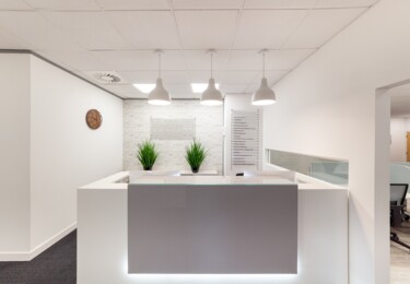 Reception in The Senate, Regus, Exeter