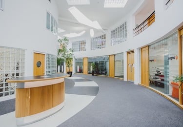 Reception area at The Beehive, Orega in Gatwick