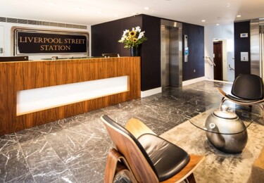Reception at 46 New Broad Street, The Office Serviced Offices (OSiT) in Liverpool Street