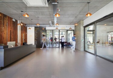 Reception - Grand Union Studios, Workspace Group Plc in Ladbroke Grove
