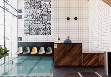 Reception at Eastbourne Terrace, WeWork in Paddington
