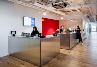 York Way WC1 office space – Reception