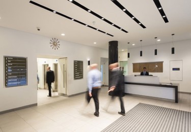 Eversholt Street NW1 office space – Reception