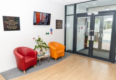 Foyer at Letraset Building, Kent Space Ltd, Ashford