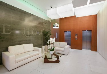 Reception area at Cannongate House, Kitt Technology Limited in Cannon Street
