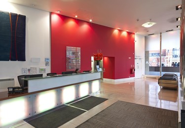 London Wall EC1 office space – Reception