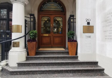 Building outside at Fredericks at the Insurance Hall, NewFlex Limited (previously Citibase) in Moorgate