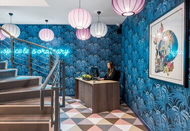 Reception - Watling Street, The Boutique Workplace Company in St Paul's