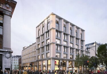 Building external for Parcels Building, Fora Space Limited, Marylebone