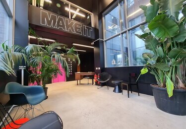 Foyer area in Make It Barking, Make It Bow Ltd, Barking, IG11 - London