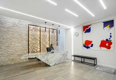 Reception at Liverpool Street - Breezblok, Clockhouse Property Consulting Limited in Aldgate