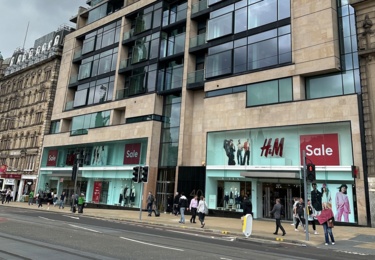 Building outside at Cubo Edinburgh, Cubo Holdings Limited, Edinburgh, EH1 - Scotland