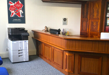 Reception at Brickfield House Business Centre, Rapid Prop Limited in Epping, CM16 - East England