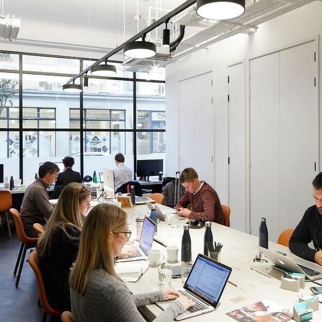 Dedicated workspace, 16-19 Eastcastle Street, Fora Space Limited in Noho