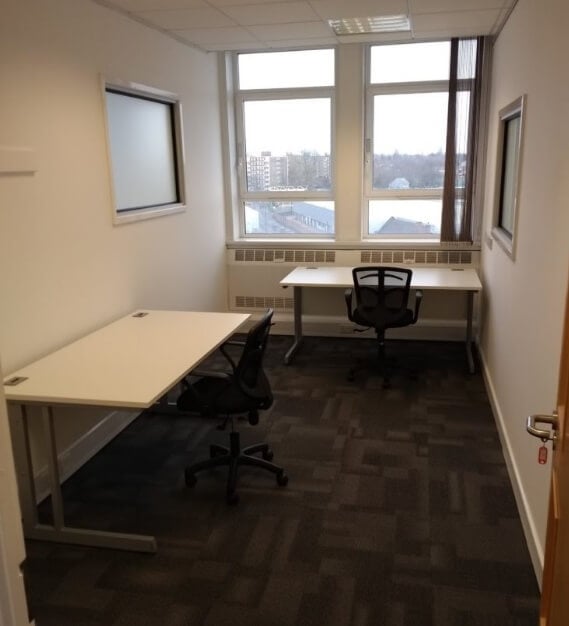 Private workspace, Townend House, Omnia Offices in Walsall