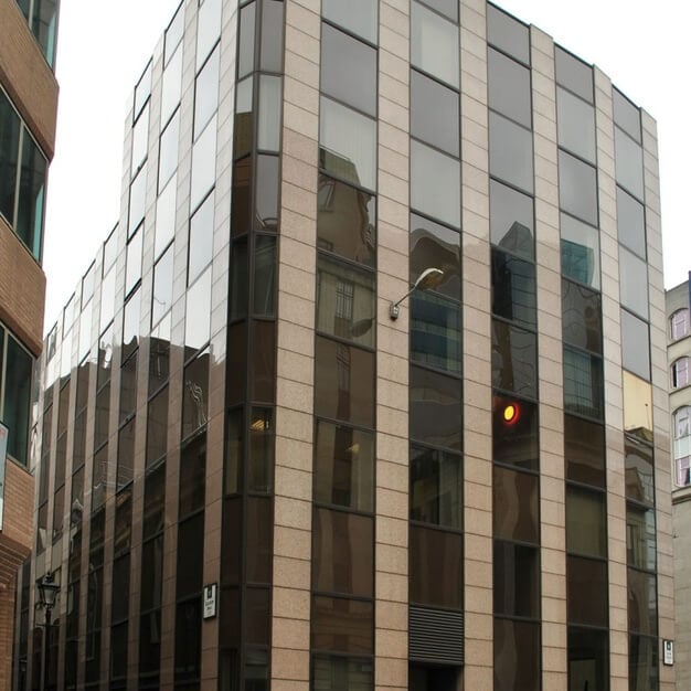 The building at Creechurch Lane, Podium Space Ltd in Aldgate
