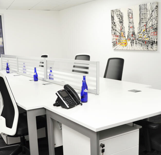 Dedicated workspace in Threadneedle Street Business Centre, Business Environment Group in Bank