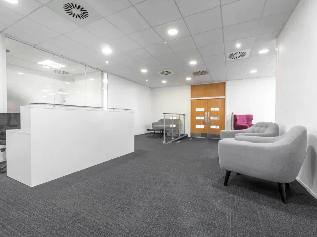 Reception at Portsmouth North Harbour Business Centre, Regus in Portsmouth