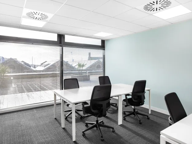 Private workspace, Liberation Station, Regus in St Helier