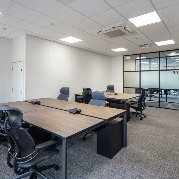 Dedicated workspace, St James House, The Serviced Office Company in Telford