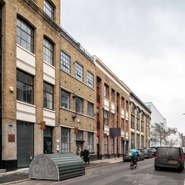 The building at 71a Leonard Street, Dotted Desks Ltd, Shoreditch, EC1 - London
