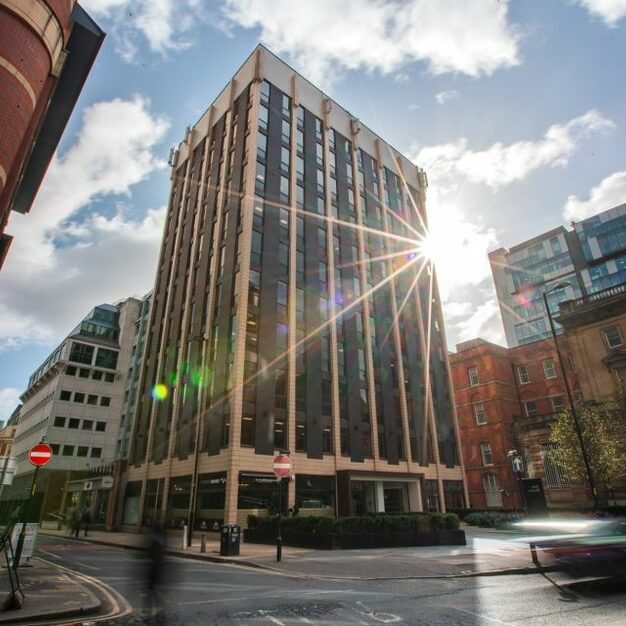 Building outside at York House, Bruntwood, Manchester, M1 - North West