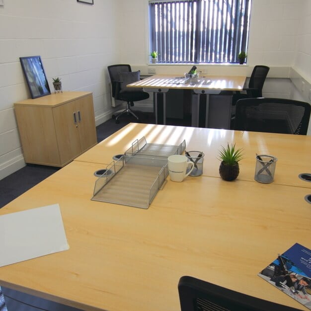 Dedicated workspace in Imperial House, Business Lodge, Bury