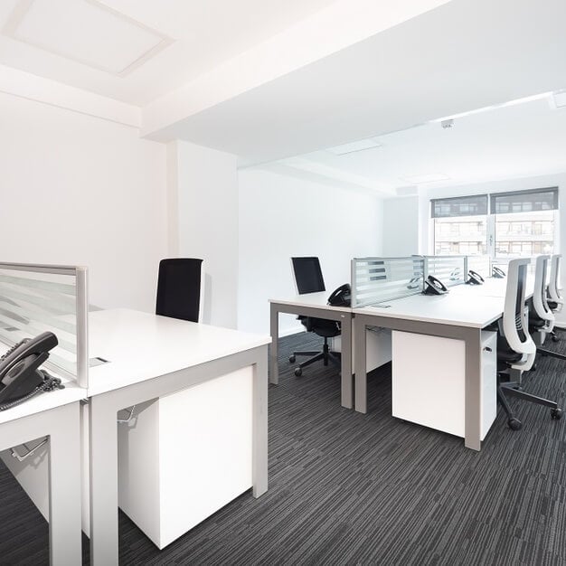 Private workspace, Central Point, Business Environment Group in Barbican