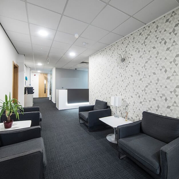 Reception at Gateway House, Regus in Leicester