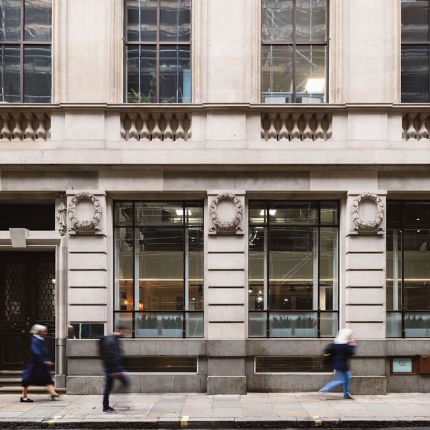 Building outside at 32 Threadneedle Street, The Boutique Workplace Company, Bank, EC2 - London