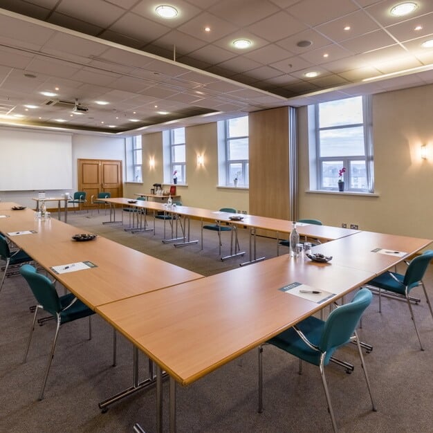 The meeting room at Northbridge House, Biz Hub in Burnley
