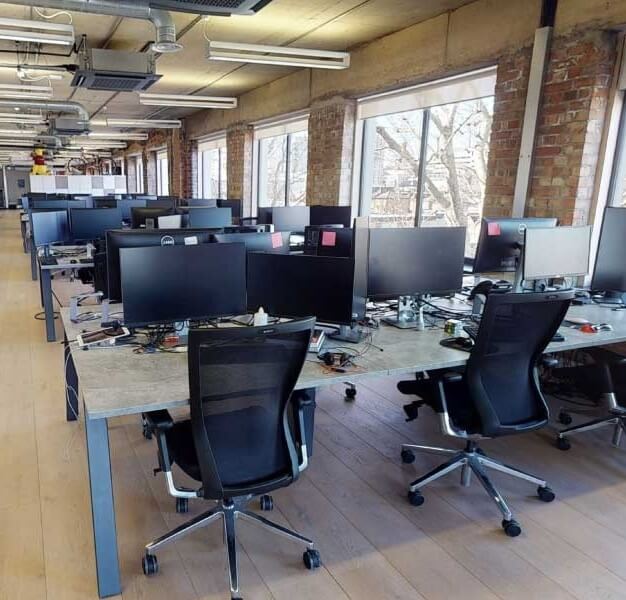 Private workspace in The Aircraft Factory, MIYO Ltd in Hammersmith