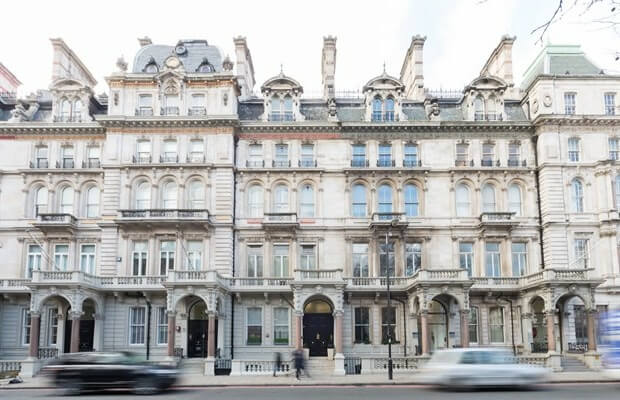 The building at 7 Grosvenor Gardens, The Boutique Workplace Company in Grosvenor Gardens