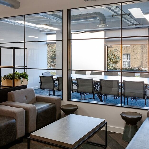 Breakout area at Fusion House, Metspace London Limited in Camden