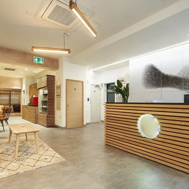 Reception area at Projects Beach, The Projects Brighton Ltd in Brighton, BN1 - East England