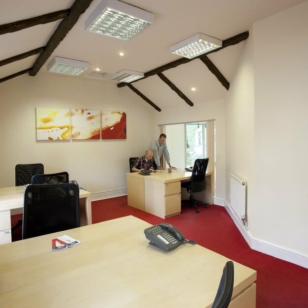 Private workspace in The Old Rectory, DBS Centres (Leicester)