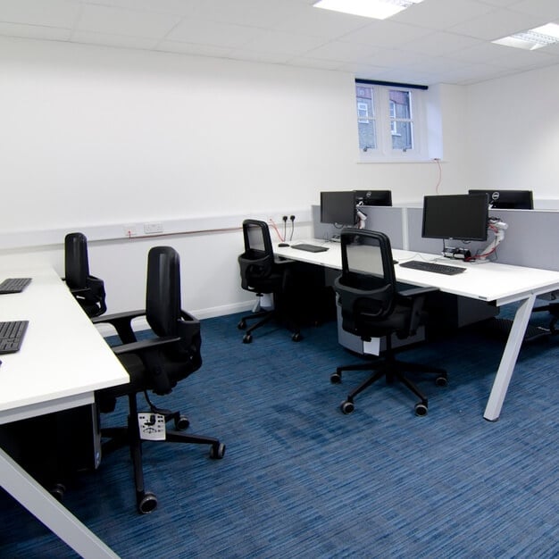Your private workspace, Dawes Road Hub, Sobus in Fulham