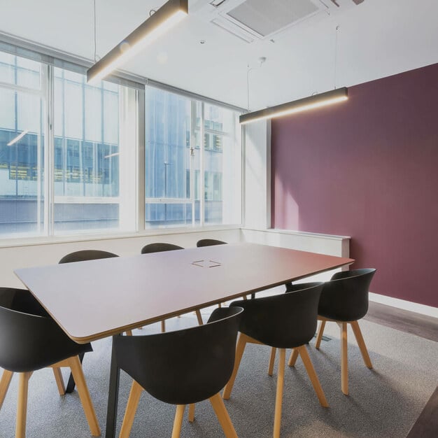Boardroom at Longbow House, Unity Flexible Office Space in Moorgate