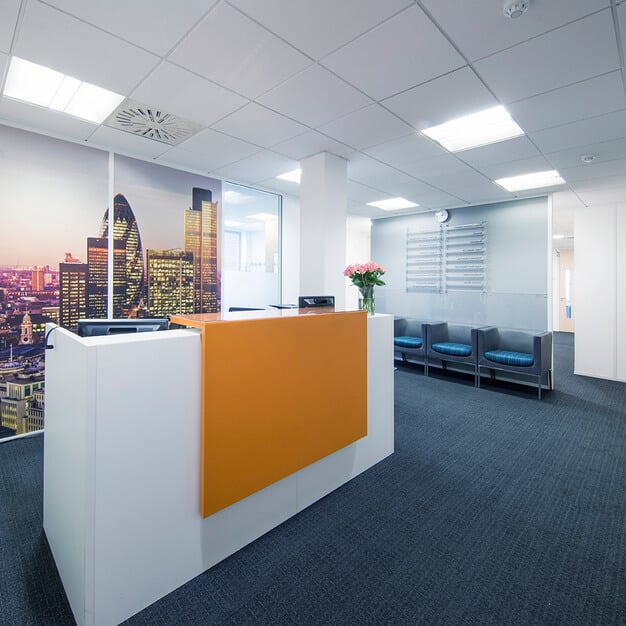 Reception at Victoria House, Regus in Chelmsford