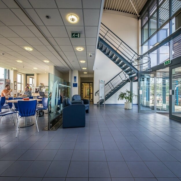 Atrium at Mansfield i-Centre, Oxford Innovation Ltd in Mansfield