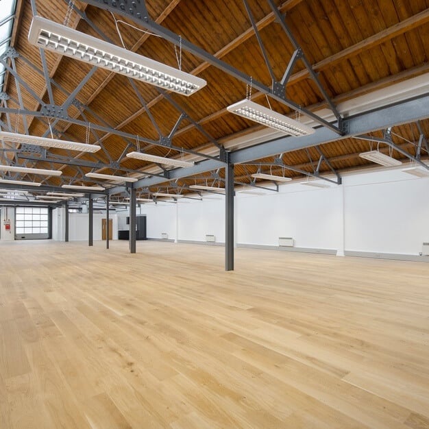 Unfurnished workspace, Chiswick Studios, Workspace Group Plc, Chiswick