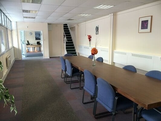 Boardroom at Badger House, Carbon Link Centre Ltd in Weston super Mare