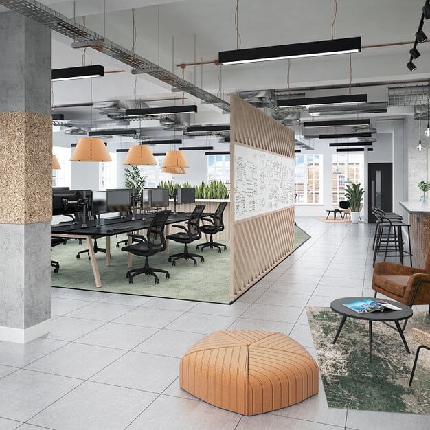 Your private workspace, The Corner Building, Kitt Technology Limited, Farringdon