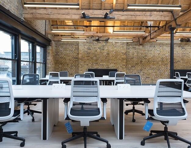 Dedicated workspace in Notcutt House, The Boutique Workplace Company, Southwark