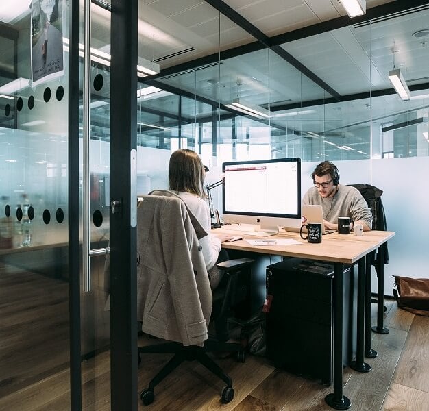 Private workspace, New Kings Beam House, WeWork in Southwark
